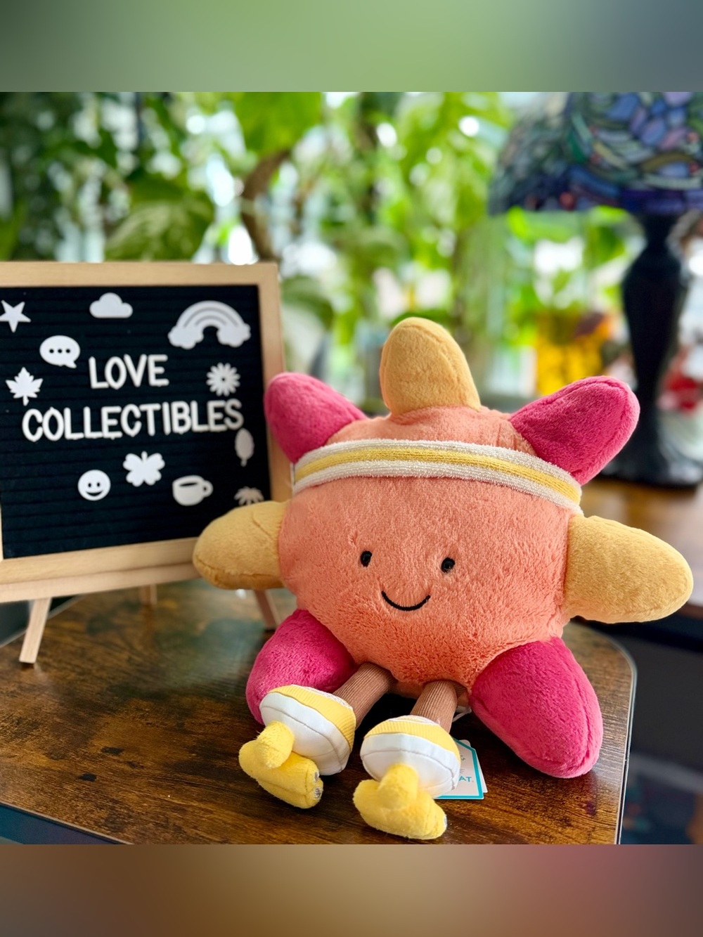 Authentic Jellycat Amuseables Sun ‘Roller Skates’ - BNWT
